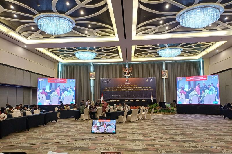 KPU  Jambi umumkan caleg DPR RI yang lolos ke Senayan