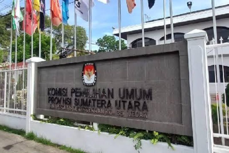 KPU Sumut serahkan hasil rekapitulasi suara Pemilu 2024 ke KPU RI