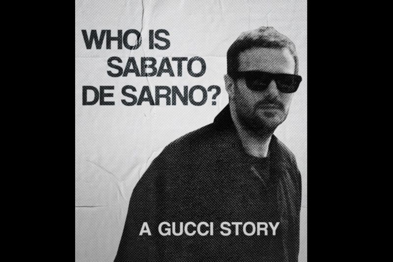 Gucci merilis film dokumenter tentang Sabato De Sarno