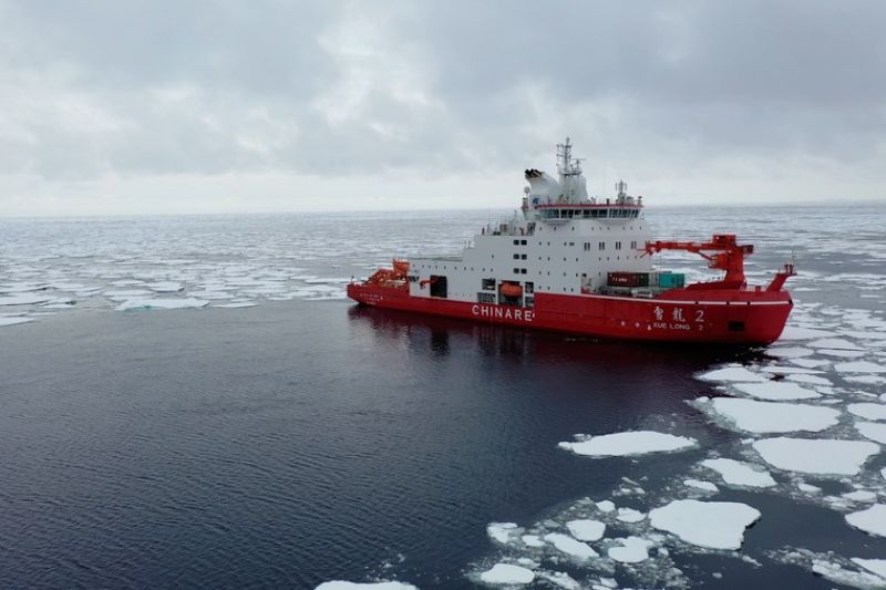 Kapal pemecah es Xuelong 2 milik China bakal kunjungi Hong Kong April