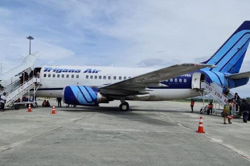 KPU Papua Pegunungan dan KPU Papua sewa pesawat ke Jakarta