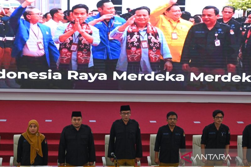 Prabowo-Gibran unggul pada penetapan hasil pemilu 2024