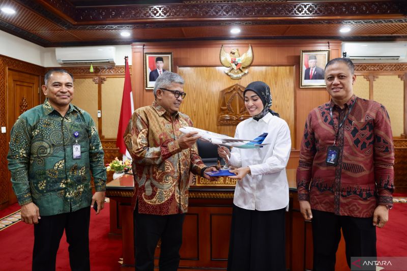 Pj Gubernur ajak Garuda Indonesia sukseskan PON Aceh 2024