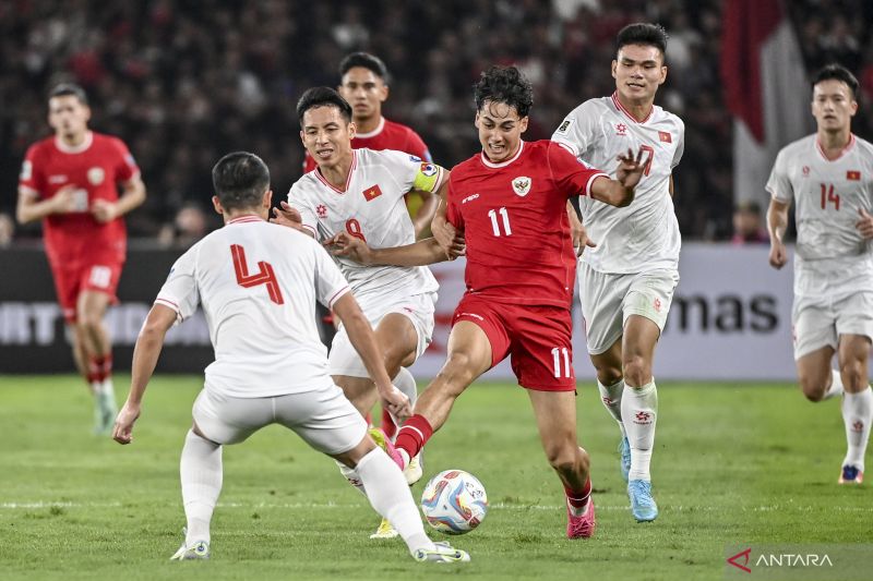Klasemen Grup F: Indonesia naik ke peringkat dua usai tekuk Vietnam