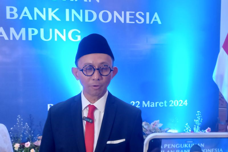 Junanto Herdiawan dikukuhkan menjadi Kepala BI Lampung
