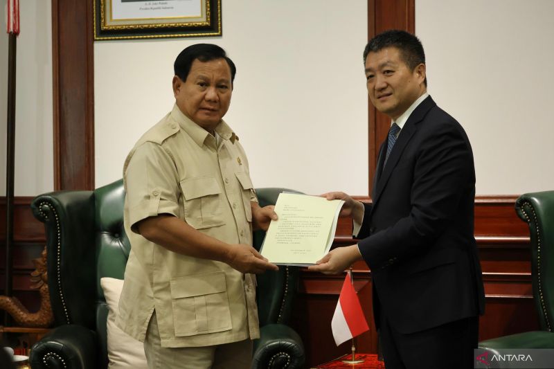 Menangi Pilpres, Prabowo terima ucapan selamat dari Presiden China