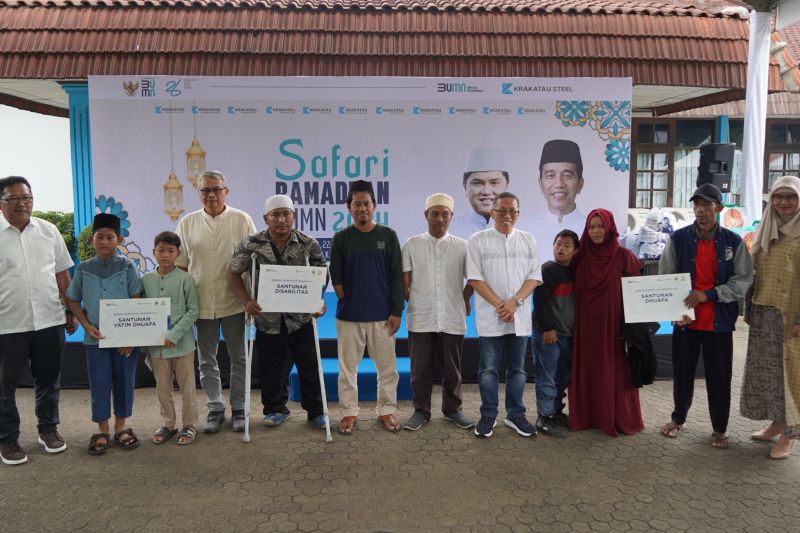 Krakatau Steel Gelar Safari Ramadhan BUMN 2024