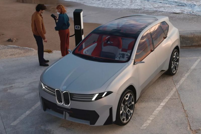 BMW Vision Neue Klass X bakal dibekali pengisian daya dua arah