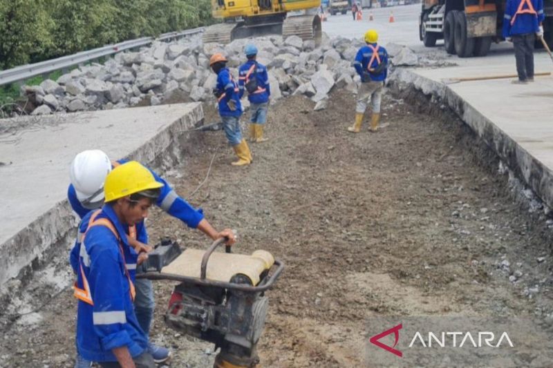 Jamasarga perbaiki Tol Jakarta-Cikampek pastikan kelancaran arus mudik