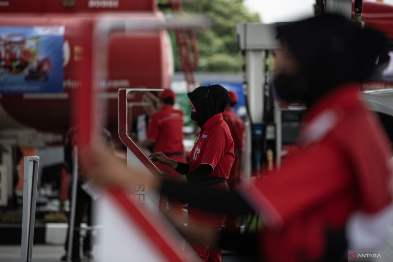 Peninjauan layanan Pertamina siaga di Tol Kayu Agung-Bakauheni