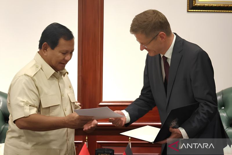 Prabowo jalin kerja sama di bidang pertahanan dengan Jerman
