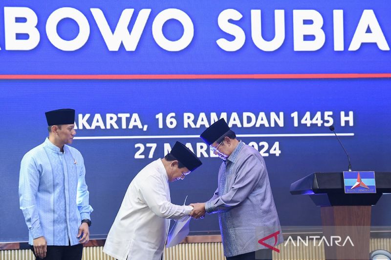 Buka puasa bersama Partai Demokrat dan Prabowo Subianto