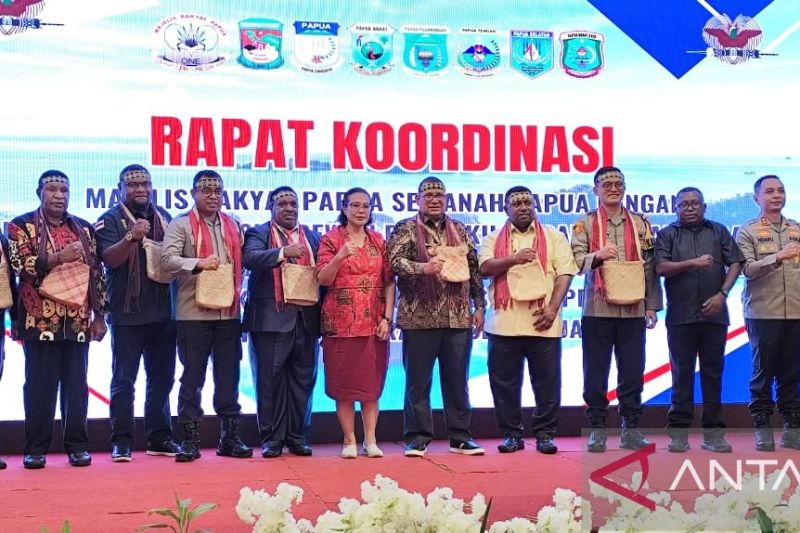 MRP dari enam provinsi Papua bersama DPR Otsus bahas hak politik OAP