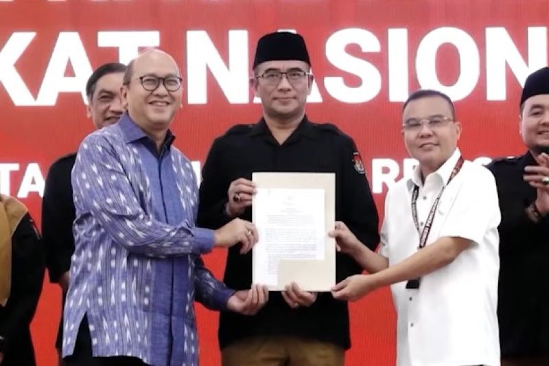 KPU RI tetapkan Prabowo-Gibran sebagai Presiden dan Wapres 2024-2029