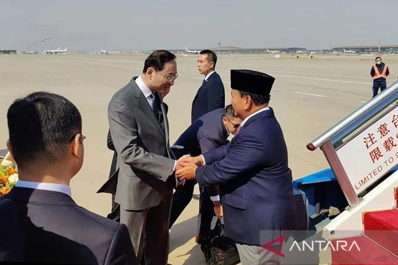 Prabowo dijadwalkan bertemu Xin Jinping di China sore ini