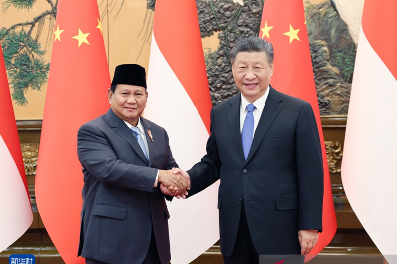 Xi bertemu Prabowo di Beijing, puji kepemimpinan Jokowi
