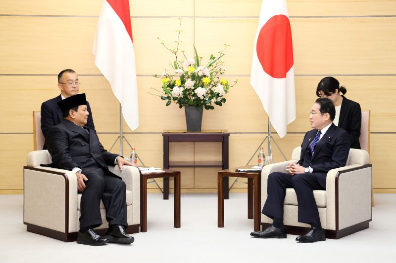 PM Kishida: Prabowo tunjukkan komitmen perkuat hubungan RI-Jepang