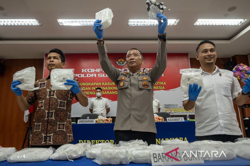 Pengungkapan kasus narkoba jaringan Malaysia