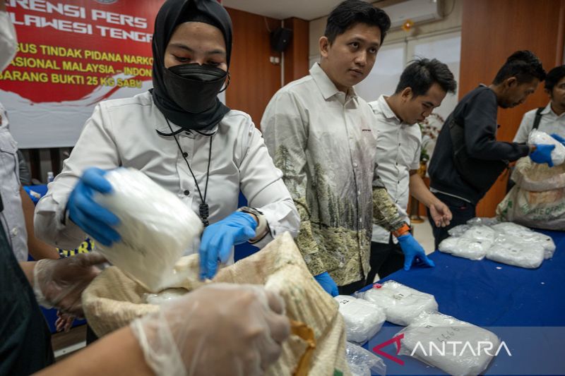 Pengungkapan kasus narkoba jaringan Malaysia