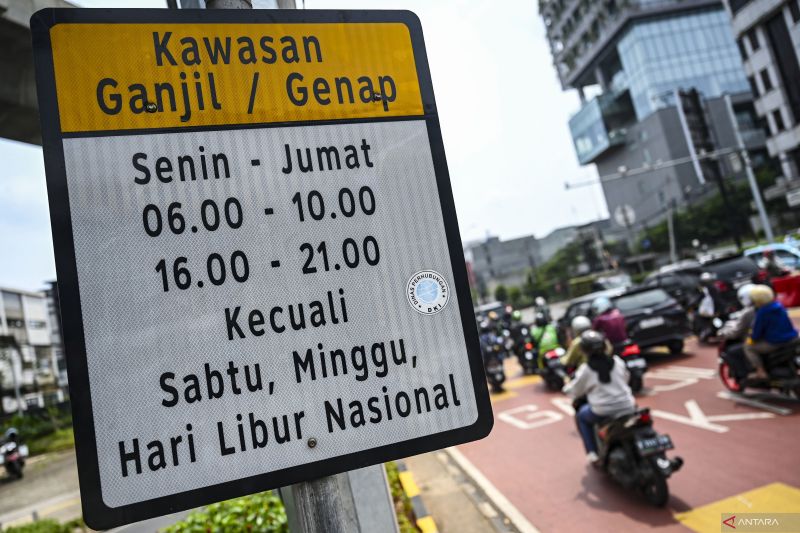 Daftar 26 ruas jalan di Jakarta yang berlaku ganjil genap