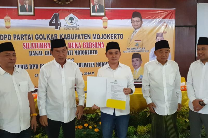 Golkar resmi usung Gus Barra sebagai bakal calon Bupati Mojokerto 2024