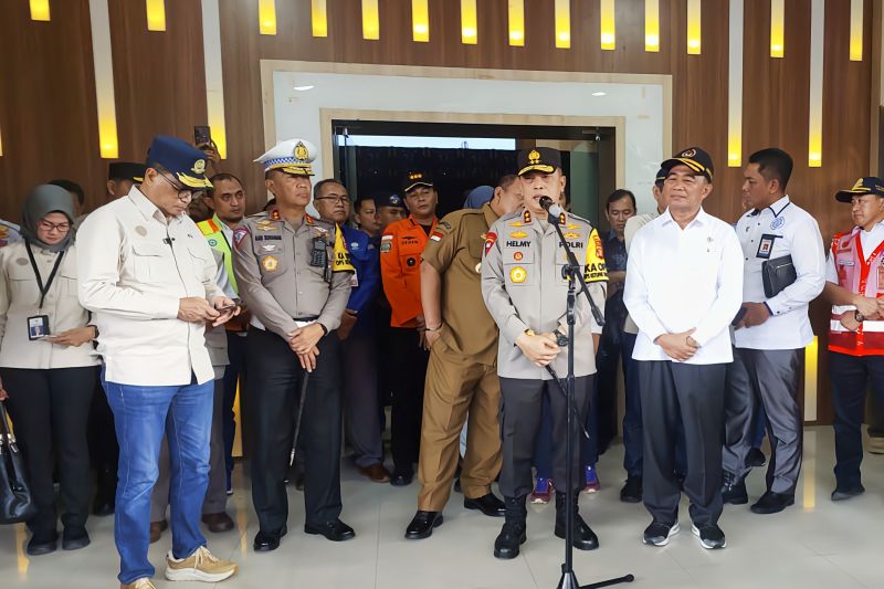 Polda Lampung: Jumlah kendaraan ke Jawa sama dengan kedatangan