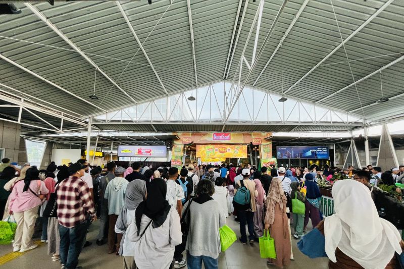KAI Daop 1 Jakarta layani 73.007 penumpang angkutan lebaran