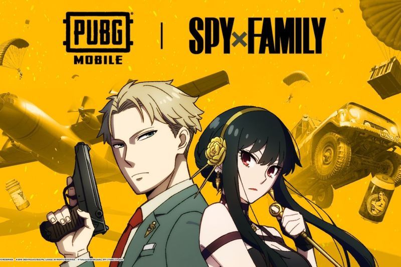 PUBG Mobile resmi luncurkan kolaborasi dengan "SPYxFAMILY"