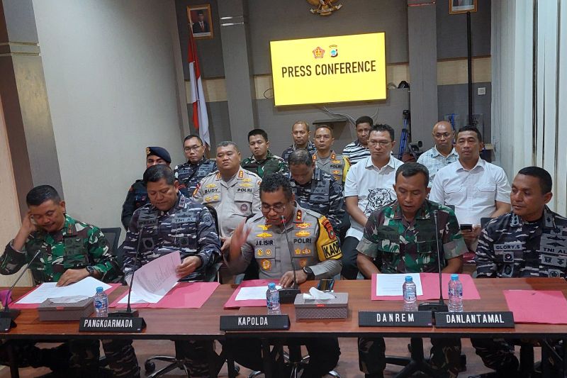 Polda-TNI AL lakukan penyelidikan kasus bentrok oknum TNI AL-Brimob