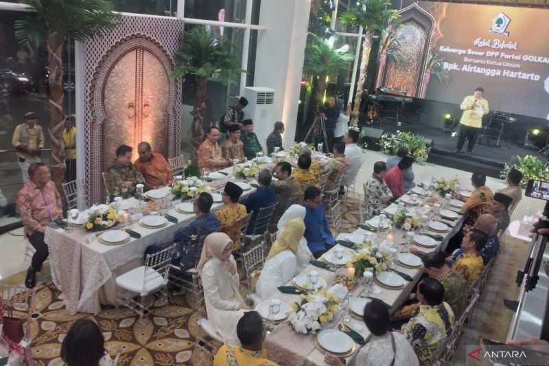 Airlangga undang elite politik nasional pada Halalbihalal Golkar