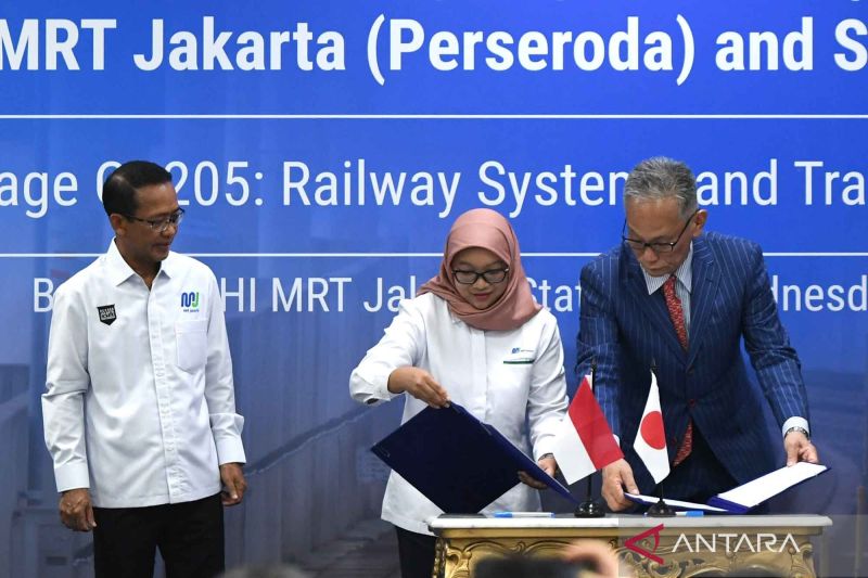 MRT Jakarta bekerja sama Sojitz Corporation pada proyek MRT Fase 2A
