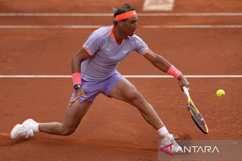 Nadal berpotensi hadapi Medvedev pada perempat final Roma