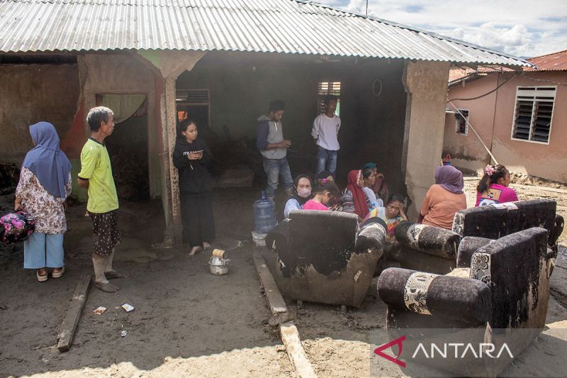 Penanganan pascabanjir bandang di dua desa di Sigi 