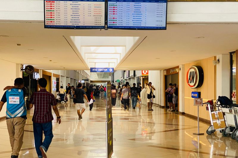 Penumpang Bandara Juanda capai 700.000 orang selama angkutan Lebaran