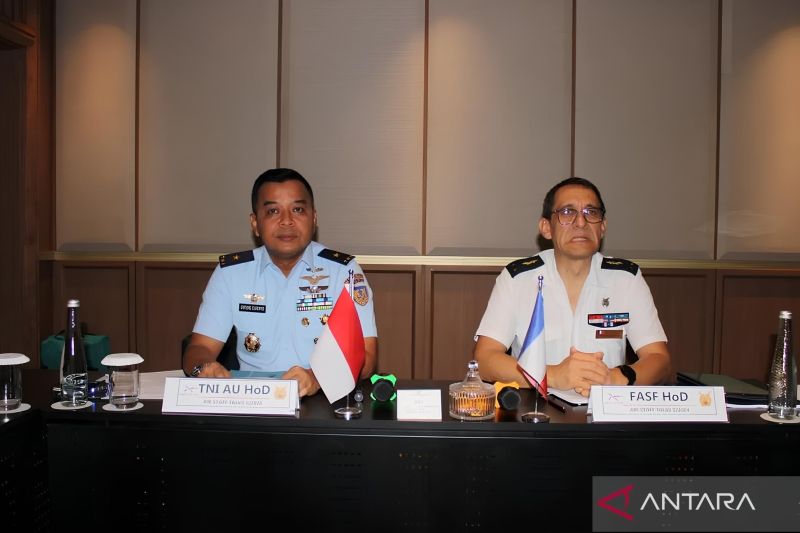 TNI AU jalin kerja sama di bidang pertahanan dengan militer Prancis
