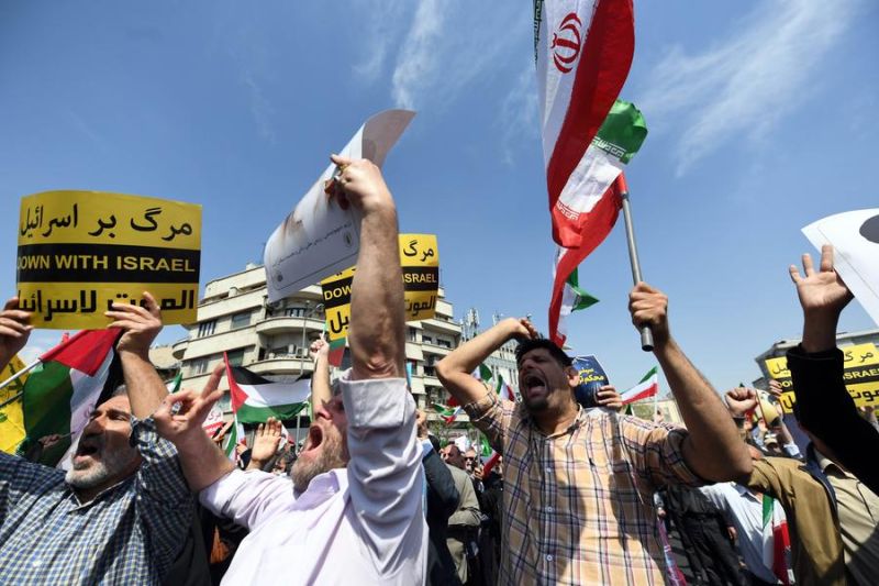 Iran gelar aksi unjuk rasa untuk dukung serangan balasan ke  Israel