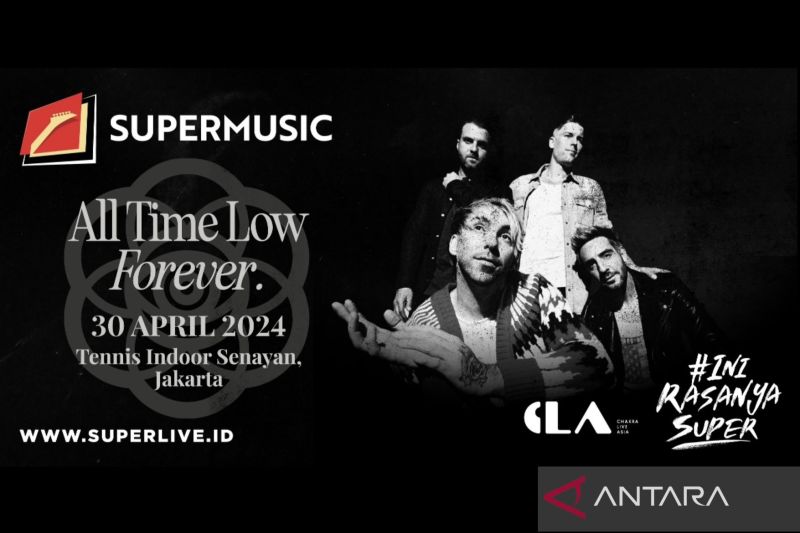 All Time Low terkonfirmasi gelar konser Supermusic di Jakarta