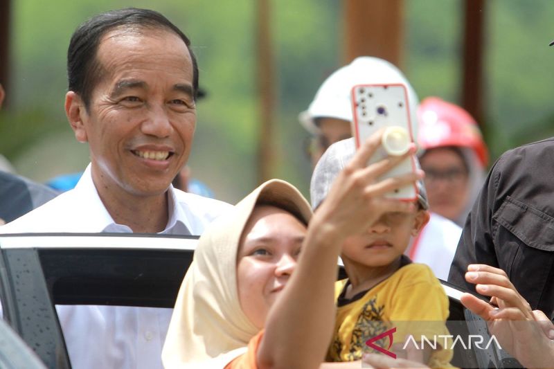 Presiden Joko Widodo pastikan pembangunan Bendungan Bulango Ulu selesai Oktober 2024