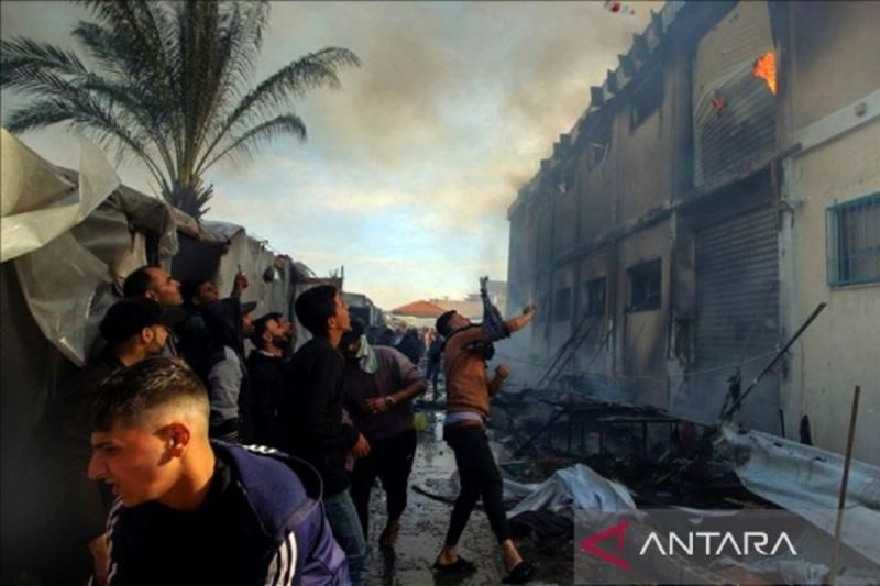 indonesia-kutuk-pembakaran-markas-unrwa-oleh-ekstremis-israel