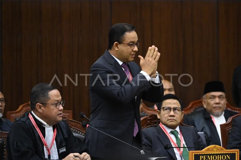 Sidang putusan sengketa Pilpres 2024