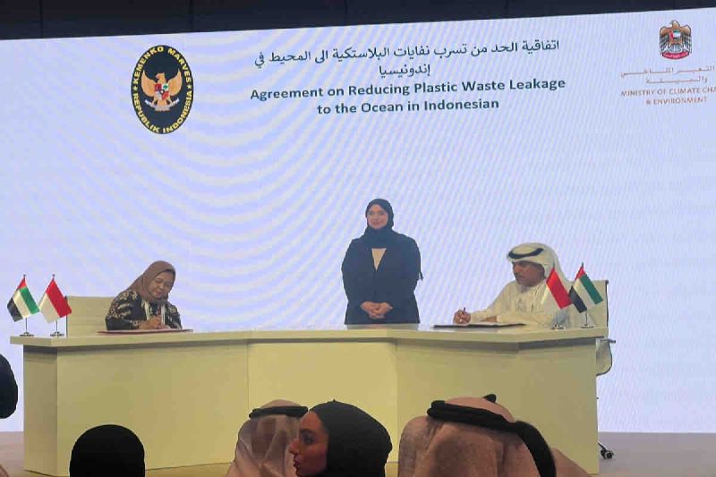 Indonesia-Abu Dhabi tandatangani penanganan sampah plastik di laut