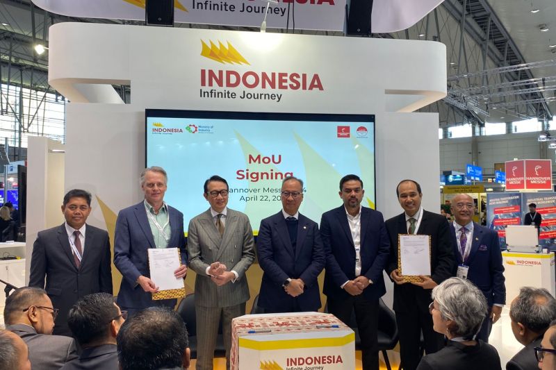 Indonesia bahas langkah kurangi emisi karbon di Hannover Messe 2024