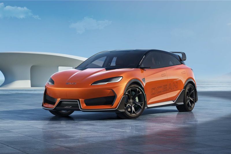 BYD kenalkan konsep Ocean-M, hatchback listrik dengan desain agresif