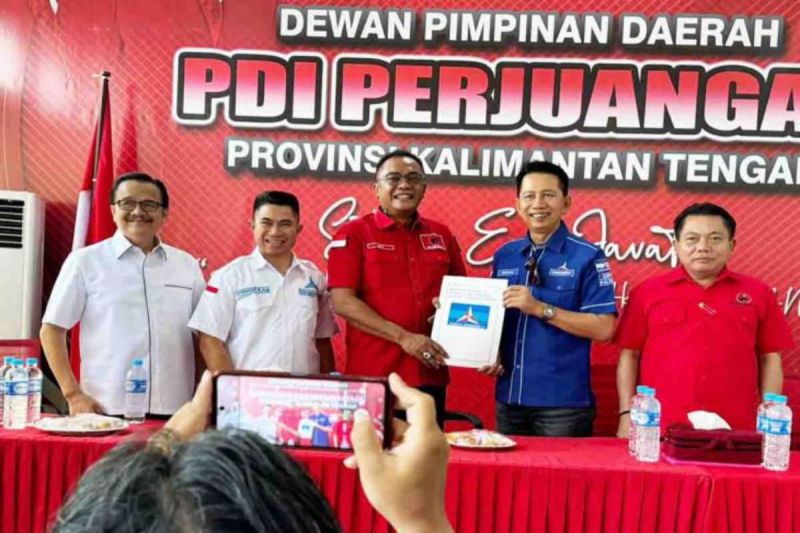 Ketua Demokrat Kalteng mendaftar Bacagub ke PDIP di Pilkada 2024