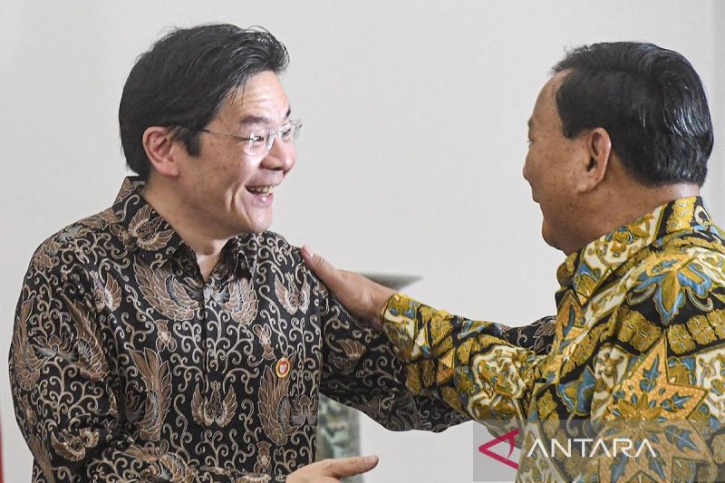 Jokowi perkenalkan Prabowo pada pemimpin baru Singapura