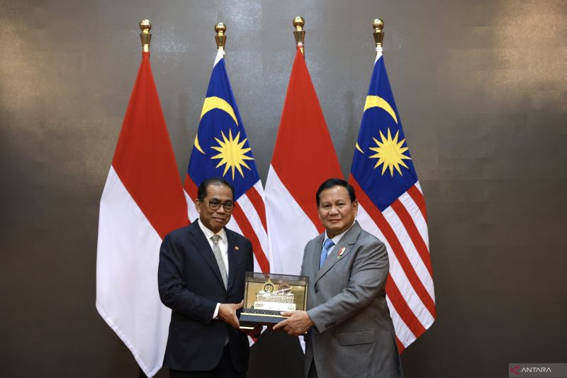 Prabowo dan Menhan Malaysia jajaki kerja sama pertahanan lebih erat