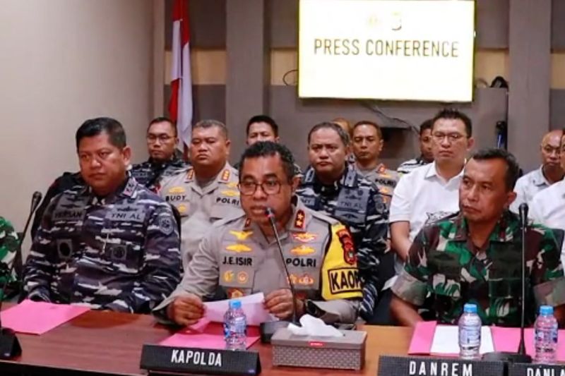 Bentrok TNI AL dan Polri di Sorong berakhir damai
