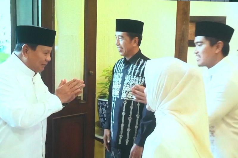 Prabowo sebut disiapkan Jokowi untuk lanjutkan program kerja