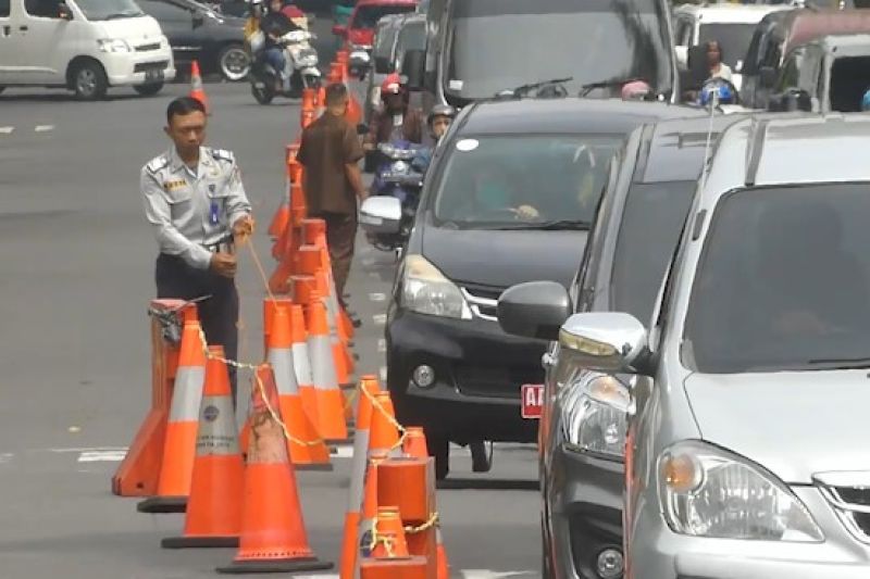Polres Temanggung rekayasa lalu lintas untuk urai kemacetan
