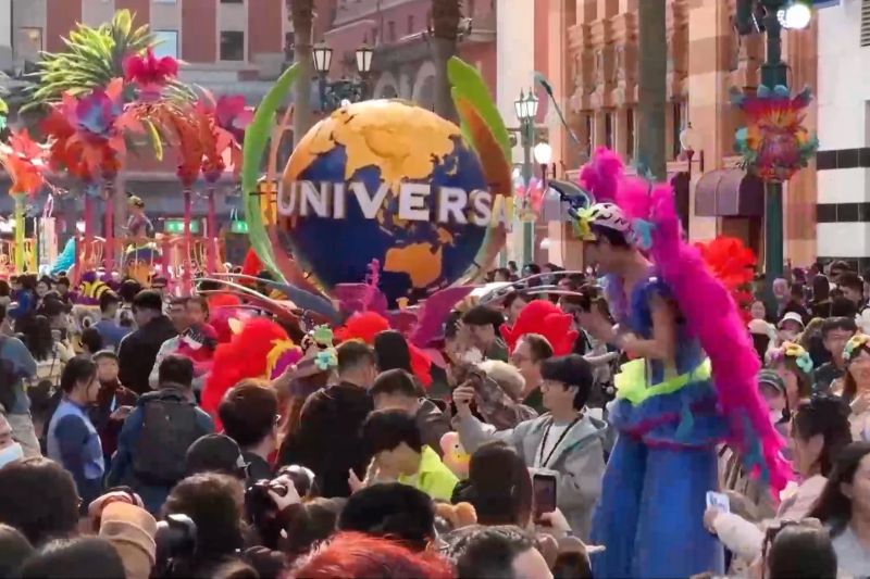Universal Beijing Resort memulai Karnaval Musim Semi pertamanya